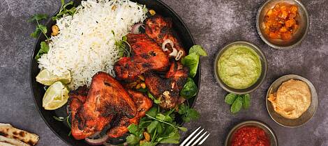 Indisk krydret kylling lager du enkelt på grillen