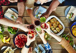 Mat & brennevin i kombinasjon