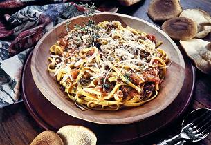 Pasta boscaiola - I Italia kalles retten tømmerhuggerens pasta