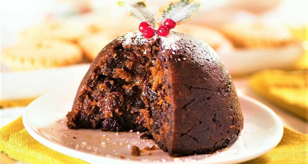 Christmas-pudding som i England