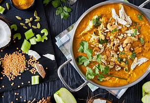 Mulligatawny - Angloindisk kyllingsuppe