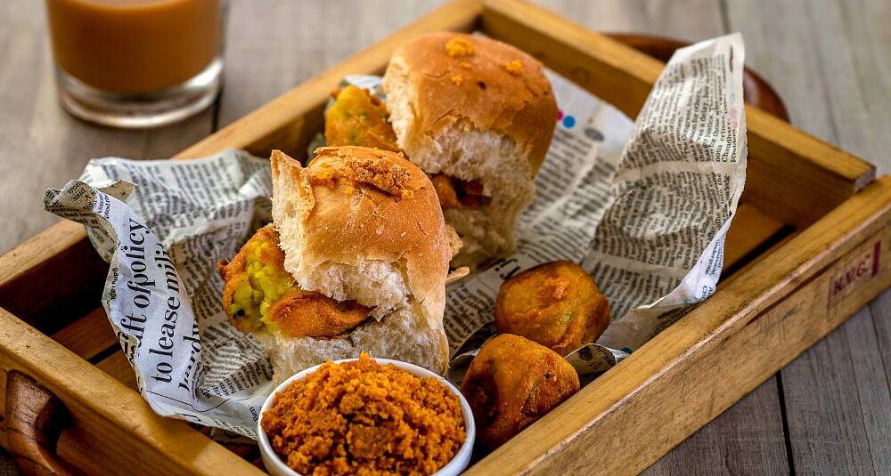 Vada Pav - Indisk sandwich