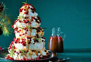 Årets juledessert bygges i høyden