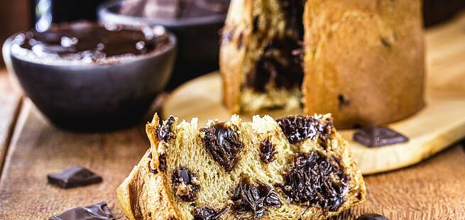 Panettone al cioccolato chocotone