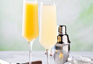 Snowball med champagne drinkoppskrift