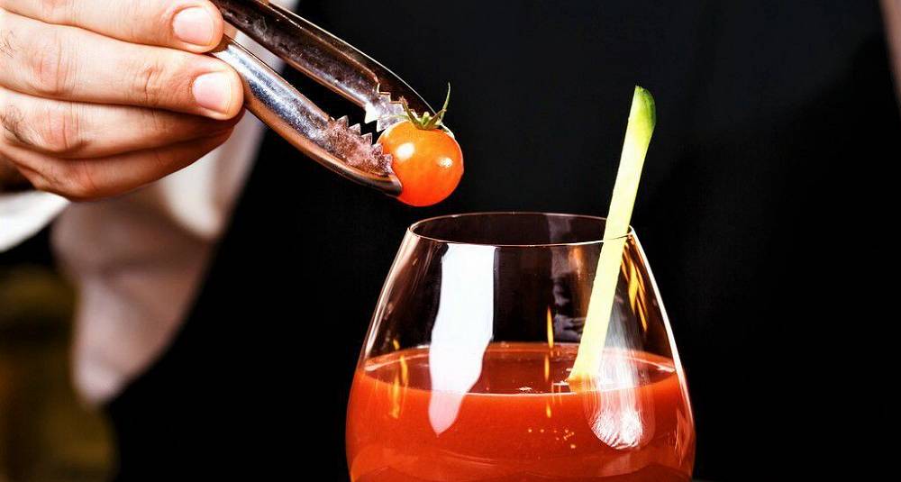 Bloody Mary med whisky