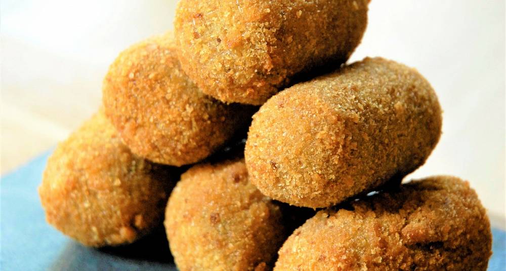 Croquetas con jamon serrano - kroketter med serranoskinke