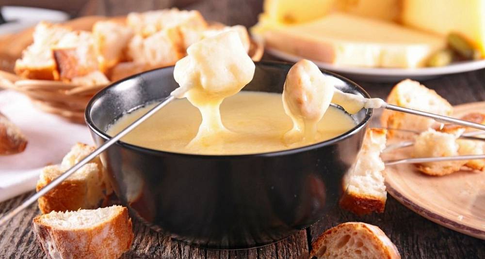 Enkel ostefondue