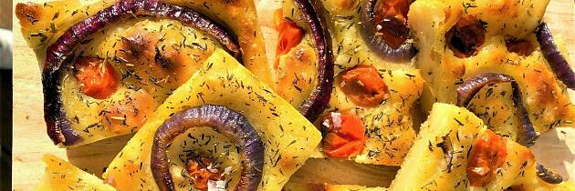 Focaccia Pugliese gir deg alt det du liker best i en munnfull