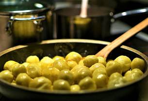 Honningglaserte poteter
