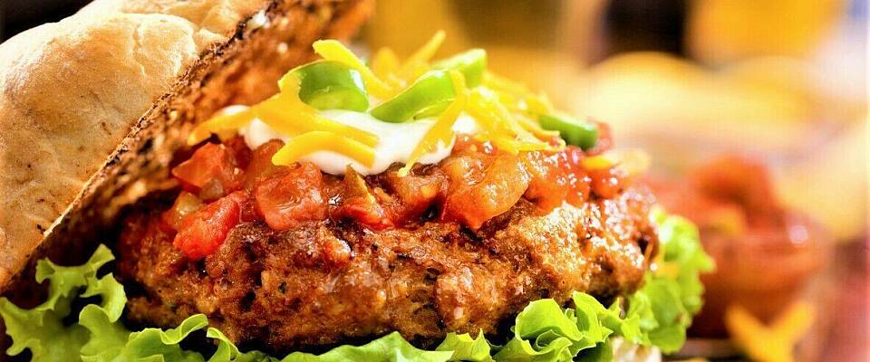 I dag blir det taco i burgerbrød
