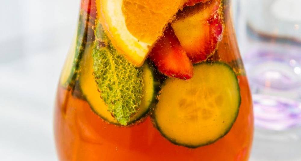 Hjemmelaget Pimms drinkoppskrift