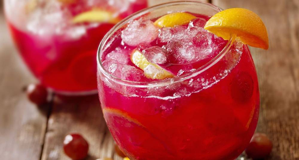 Sangria av rosevin drinkoppskrift