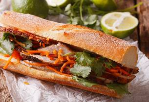 Bánh mì - vietnamesisk baguette