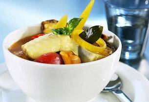 Norsk steinbit bouillabaisse