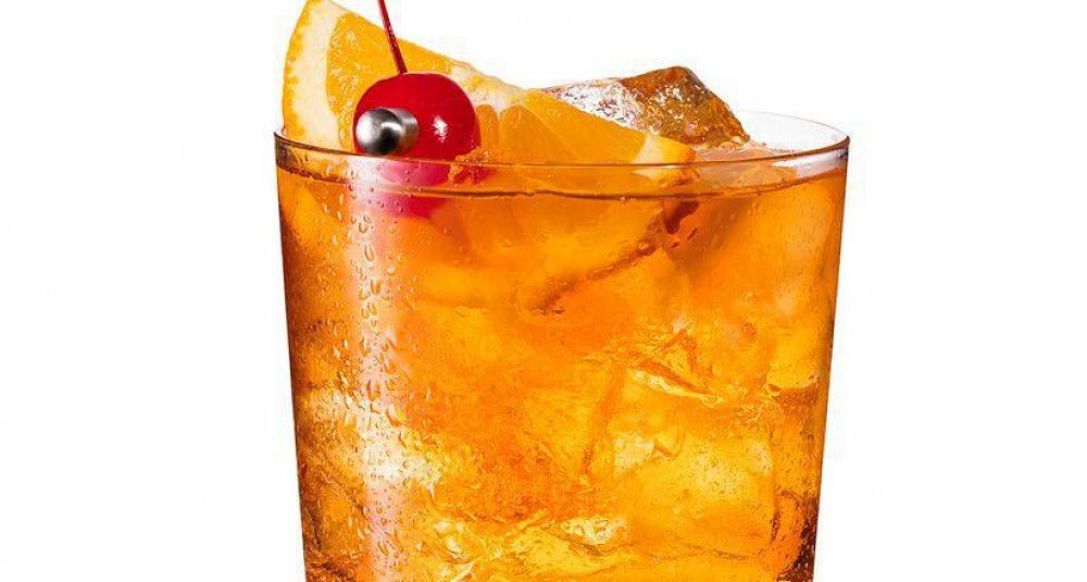 Old fashioned drinkoppskrift