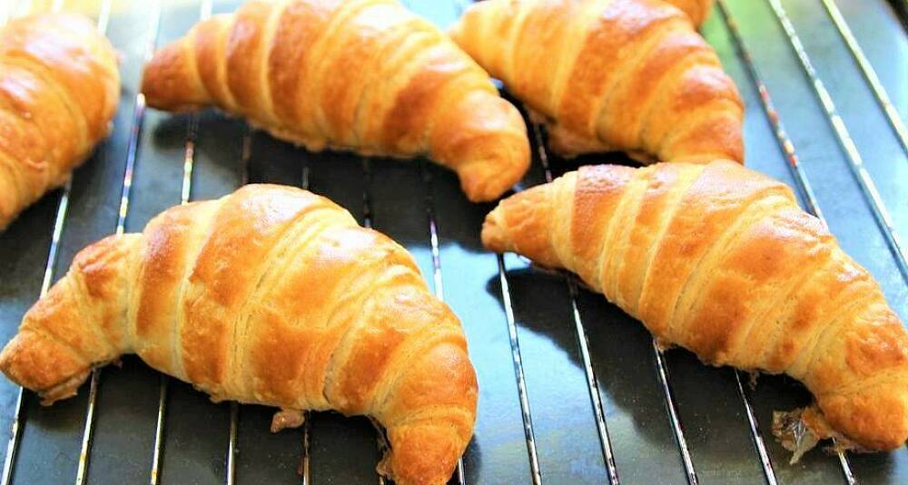 Slik baker du croissanter