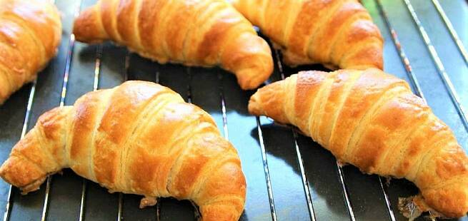 Slik baker du croissanter