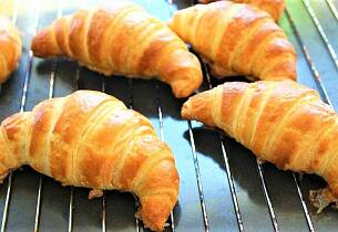 Slik baker du croissanter