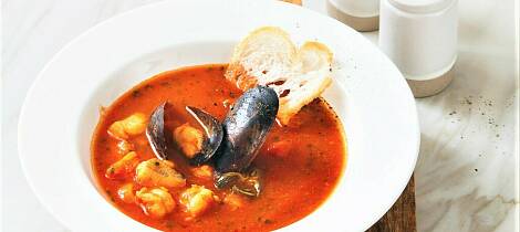 En suppe som denne varmer godt en hustrig tirsdag