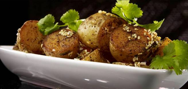 Garam masala poteter - Indisk