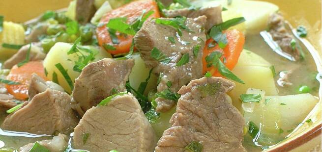 Chairo stew - Gryterett fra Bolivia