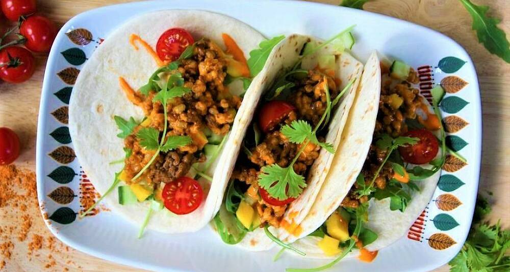 Taco med byggryn