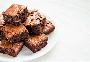 Brownies med valnøtter