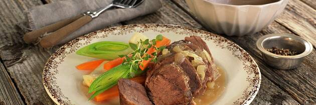 Ferskt kjøtt og suppe er den aller beste søndagsmiddagen