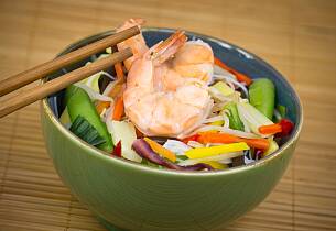 En smaksfylt og vårlig wok-rett skaper matglede på en tirsdag