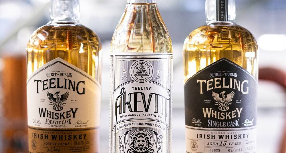 Fant tonen med norsk akevitt og irsk whiskey