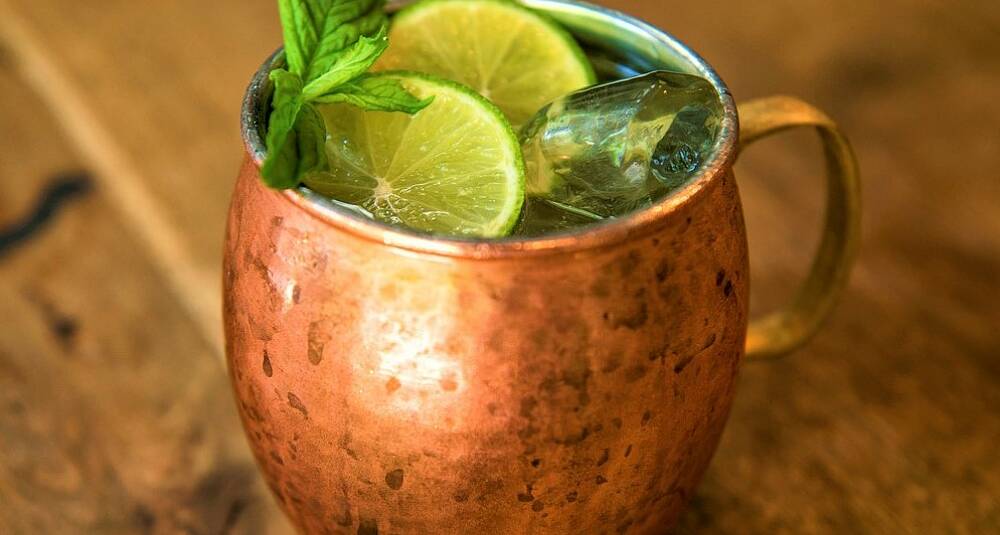 Slik lager du klassikeren Moscow Mule