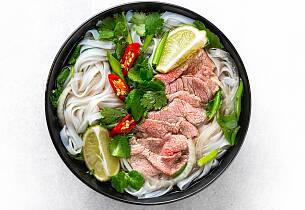 Pho - vietnamesisk nuddelsuppe