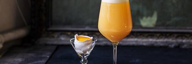 Her får du både brukt litt egg og et lite akevittkick i samme munnfull