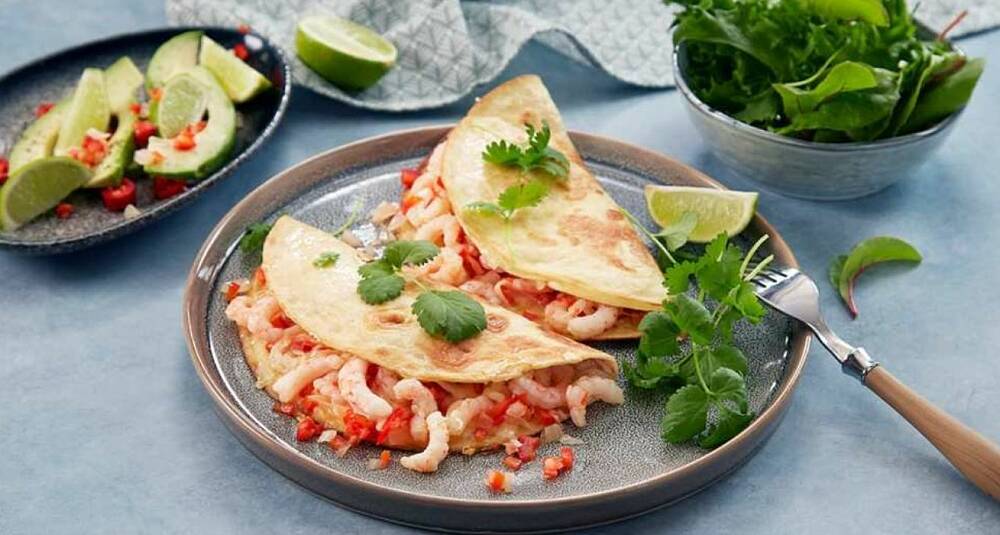 Reker quesadilla