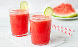 Vannmelon er både leskende og svalende og med whisky og litt til får den ekstra dybde