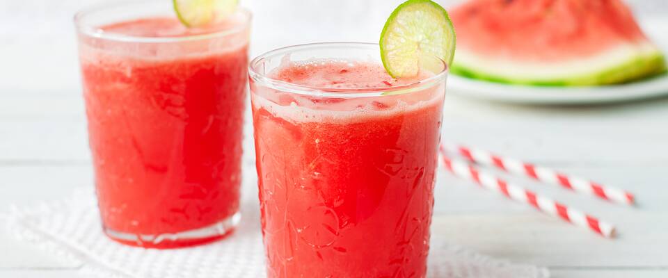Vannmelon er både leskende og svalende og med whisky og litt til får den ekstra dybde