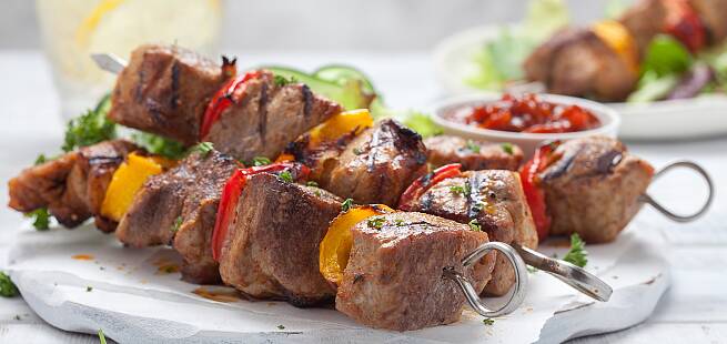Shish kebab tyrkisk