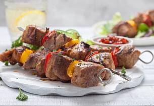 Shish kebab tyrkisk