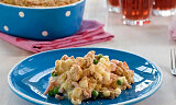 I dag kan barna diske opp med middagen: grateng med makaroni og skinke