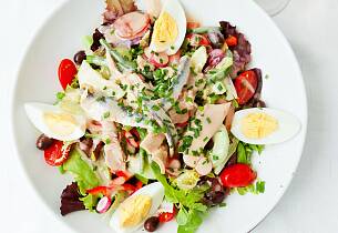 Salat Nicoise - salat fra Nice