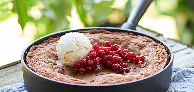 Pizookie - cookie etter pizzaprinsippet