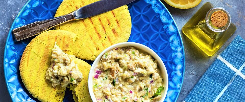 Skap litt gresk stemning med auberginesalat