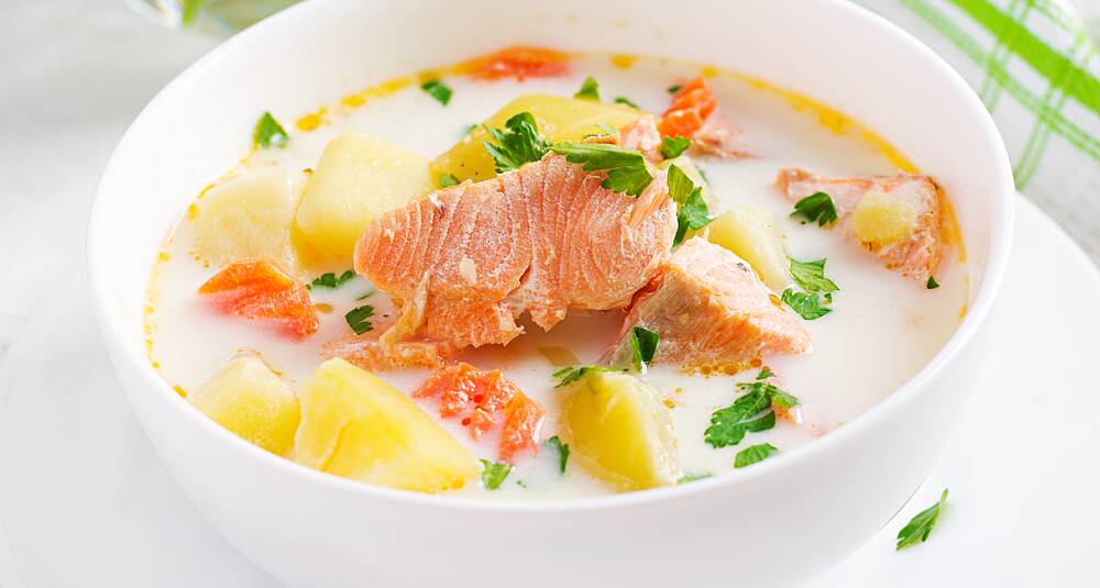 Enkel fiskesuppe