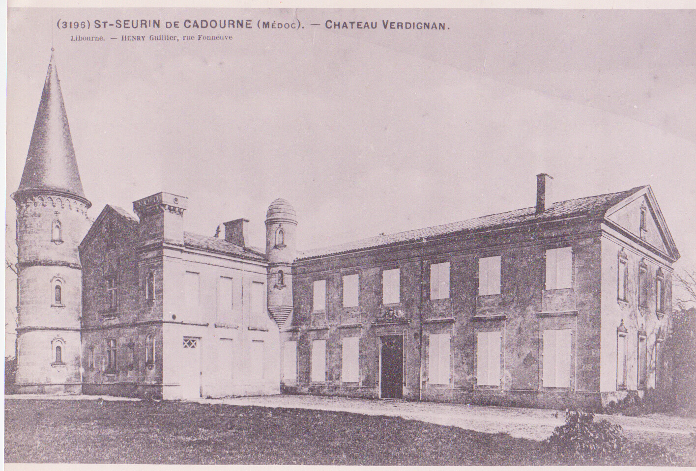 Ch Verdignan er den eldste vingården i Saint Seurin de Cadourne