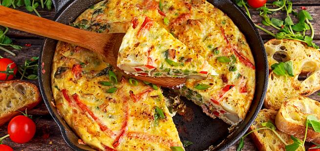 Frittata - italiensk omelett