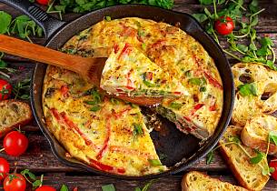 Frittata - italiensk omelett