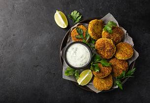 Hjemmelaget falafel