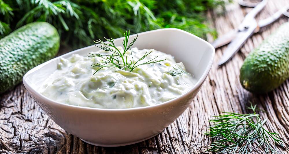 Hjemmelaget tzatziki