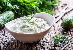 Hjemmelaget tzatziki